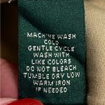 Lauren Ralph Lauren khaki pants. Side zip and button closure. Front slant pocket Size 14 Photo 6