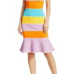 Tanya Taylor Noreen Colorblock Dress large Photo 12