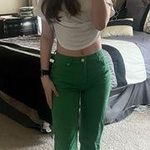 ASOS  Green Jeans Straight Photo 0