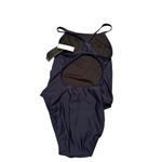 Tyr. One Piece Swimsuit Sz 34 Blue Solid Diamondfit-250 Hrs Performance UPF 50+ Photo 6