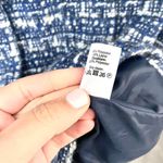 J.Crew Factory Blue Tweed Wool Blend City Coat Size 2 Photo 4