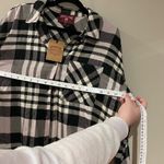 Hippie Rose  Plaid Button Up Top NWT Photo 4