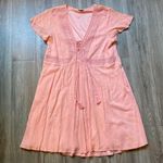 Torrid Mini Gauze Lace-Up Skater Dress with Pockets Plus Size 1X NWOT Photo 3