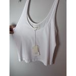The Great  Scoop Neck Tank True White Size 1 NWT Photo 4