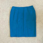 CAbi blue pencil skirt in size 4 Photo 1