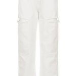 White Cutout Jeans Size 24 Photo 0