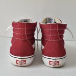 Vans Sk8-Hi Red Skate Shoes Photo 4