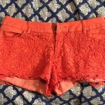 Tobi coral lace crochet short shorts Photo 3