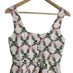 The East Order Tarshie White Floral Sleeveless Button Front Sheath Dress Size XS Photo 8