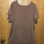 Torrid Plus Size Tan Woman’s Basic Plain Casual Shirt Size 6X Photo 4