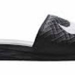 Nike  Benassi solarsoft slides black & white size 5‎ Photo 0