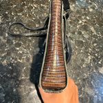 Brahmin  MIMOSA CHOCOLATE BROWN LEATHER CROSSBODY‎ BAG WALLET TASSEL S Photo 5