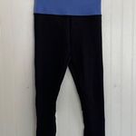 Zyia  Active Light n Tight Hi-Rise Mesh Block Multi 7/8 Legging Colorblock Size 2 Photo 4