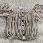 American Eagle Short Sleeve Baggy Dress Shirt Photo 2