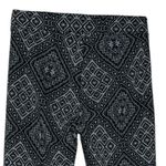Bethany Mota Women's Leggings Gray Black Geometric Print Skinny Leg Size Small Photo 3