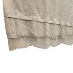 Lane Bryant  3/4 Sleeves Scoop Neck Lace Tunic T-Shirt Casual Top Beige 26/28 Photo 4