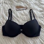 SKIMS  Fits Everybody Push Up Demi Bra Onyx Size 30B Photo 0