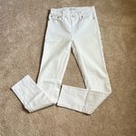 Madewell  Alley Straight White Denim Jeans. Size 26 Photo 0