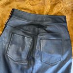 Alexander Wang Leather Leopard-Print Calf Hair Mini Skirt Photo 6