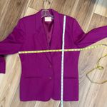 Pendleton Vintage Pink Wool Blazer Jacket Women’s Suit Formal Dress large L Photo 1