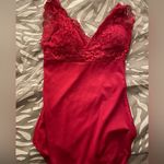 Women’s Red Lace Tummy Photo 0