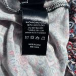 Max jeans Geometric Print Bell Sleeve Peplum Top Photo 6