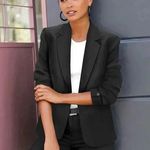 Lascana Women's Classic Black Blazer, Size 14 Photo 0