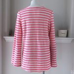 Next  Sweater Cotton Blend Striped Knit Pullover Size 12 Photo 1