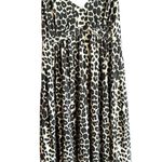 EXPRESS Y2K  Leopard Print Spaghetti Strap mini dress size M Photo 3