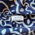 RockFlowerPaper BluThreads Millie Navy Blue 100% Cotton Embroidered Kurta Tun… Size M Photo 4