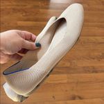 Rothy's Beige and Blue Trim Flats Tan Size 7 Photo 3