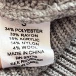 Workshop  Women's Gray Dolman Knit Sweater Size Small Photo 2