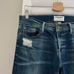 frame denim Frame Le Garcon Distressed Skinny Ankle Jeans in Blue Jay Way Size 27 Photo 6