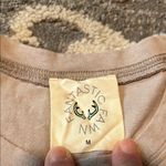 Fantastic Fawn  Short Sleeve Tee with Sequin Sleeves worn one time Photo 2