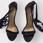 Ulla Johnson  Danielle Tassel High Heel Stiletto Sandals Black Women's Sz 38/US 8 Photo 6