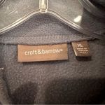 Croft & Barrow  Fleece Winter Jacket Women's Size XL Blue Gray Cottagecore‎ Snow Photo 5