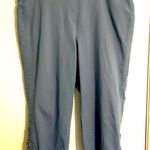 Avenue  pull on  capris Women’s 18 blue with stretch NEW Photo 0