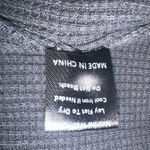 POL  Women’s Sweatshirt Large Oversized Distressed Mixed Media Photo 4