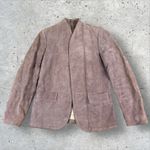 Gary Gordon Julius & Sons Women's Leather Jacket Blazer Brown‎ Size 10 Western Brown Photo 0