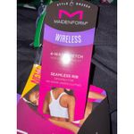 Maidenform Brand New  Women's Size Large Black 4 Way Stretch Seamless Bra Photo 5