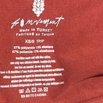 Free People  Movement Crop Halter Top Rust Orange Tank Top Sz XXS/S Photo 2