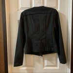 Catherine Malandrino Drak Grey Moto Blazer Jacket size Small Photo 7