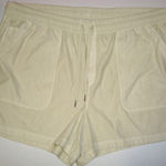 Athleta NWT $69 Womens Plus size 26  Farallon Shorts Ivory WHite Organic Cotton Photo 0