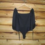 Lani the Label Black Off the Shoulder Bodysuit Photo 4