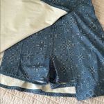 JoyLab Target Athletic Blue boho western Bandana Print romper mini skort S Photo 3