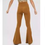 Aerie  Offline Real Me Flare Hi Rise Crossover Caramel Colored Leggings Photo 1