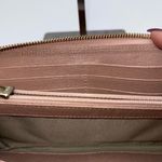 Furla  Saffiano Leather Made in Italy Zip Around‎ Wallet in Blush Photo 7