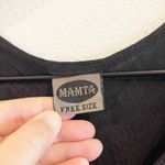 Mamta Womens Dress One Size Black Oversized Flowy Whimsigoth Fairy Grunge Hippie Boho Photo 3