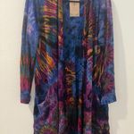 Kathmandu Imports Colorful Tie-Dye Open Cardigan One size fits S-L By Kathmandu  Photo 0