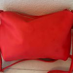 Steve Madden Coral Red Faux Leather Crossbody Bag Shoulder Purse Photo 1